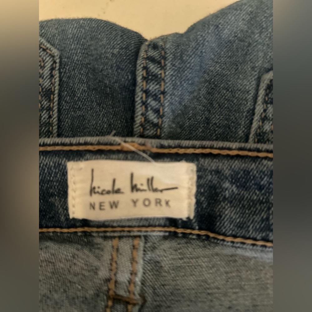 Nicole Miller SOHO high rise ankle skinny jeans pockets 4 - Picture 8 of 11
